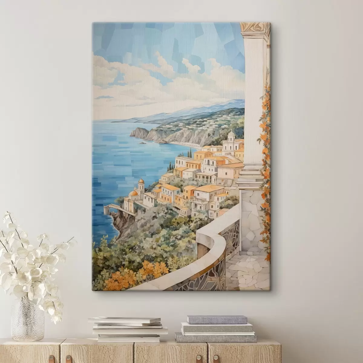 Tablouri Orașul de la malul mării s44694