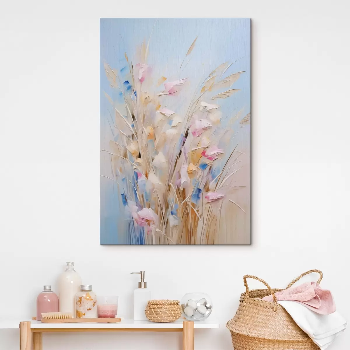 Tablouri Câmp ierburi imitare pictura s44696