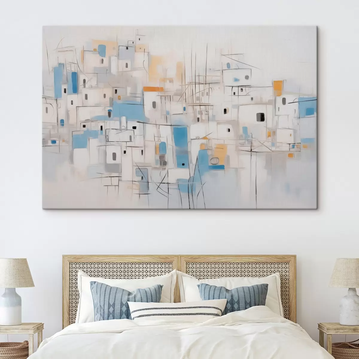 Tablouri Acasă pictură abstractă imitație s44699