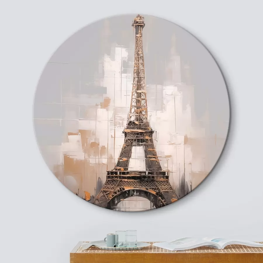 Tablouri Turnul Eiffel imitație de pictură r44697