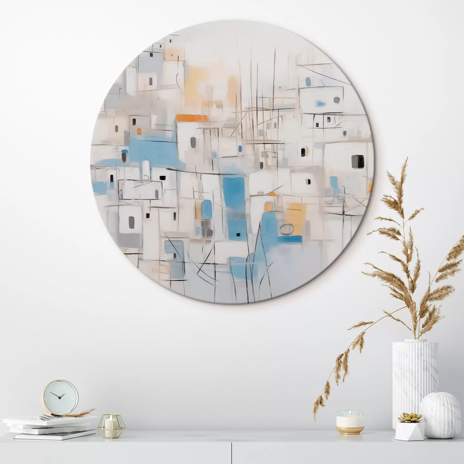 Tablouri Acasă pictură abstractă imitație r44699