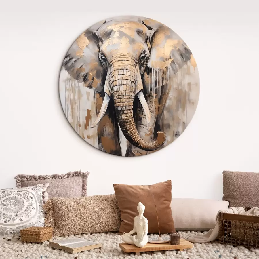 Tablouri Pictura imitare elefant r44700
