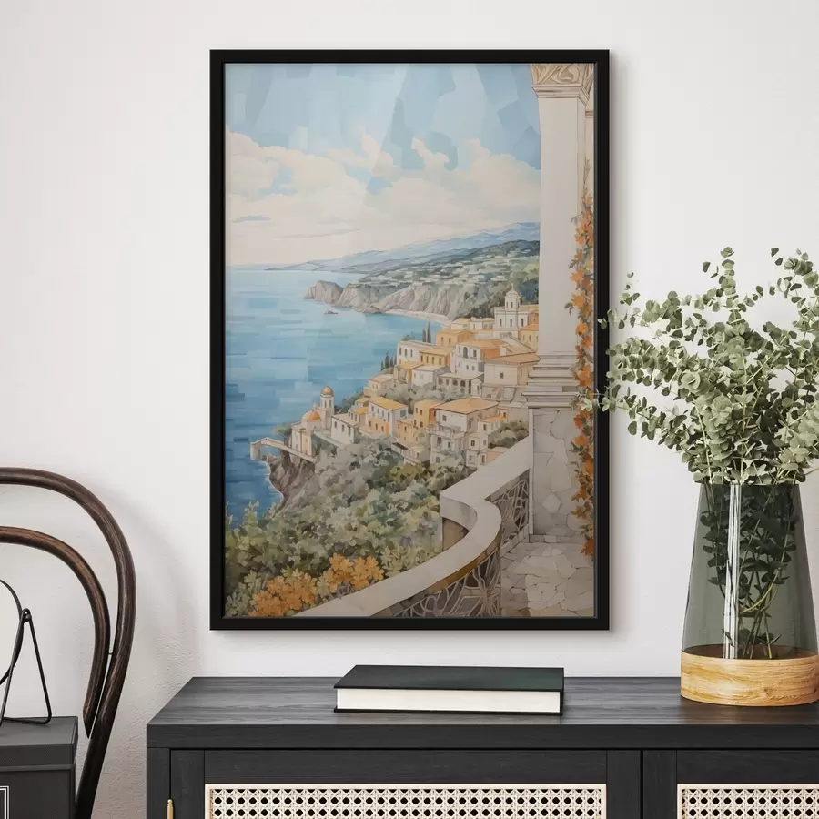 fototapet Orașul de la malul mării f44694