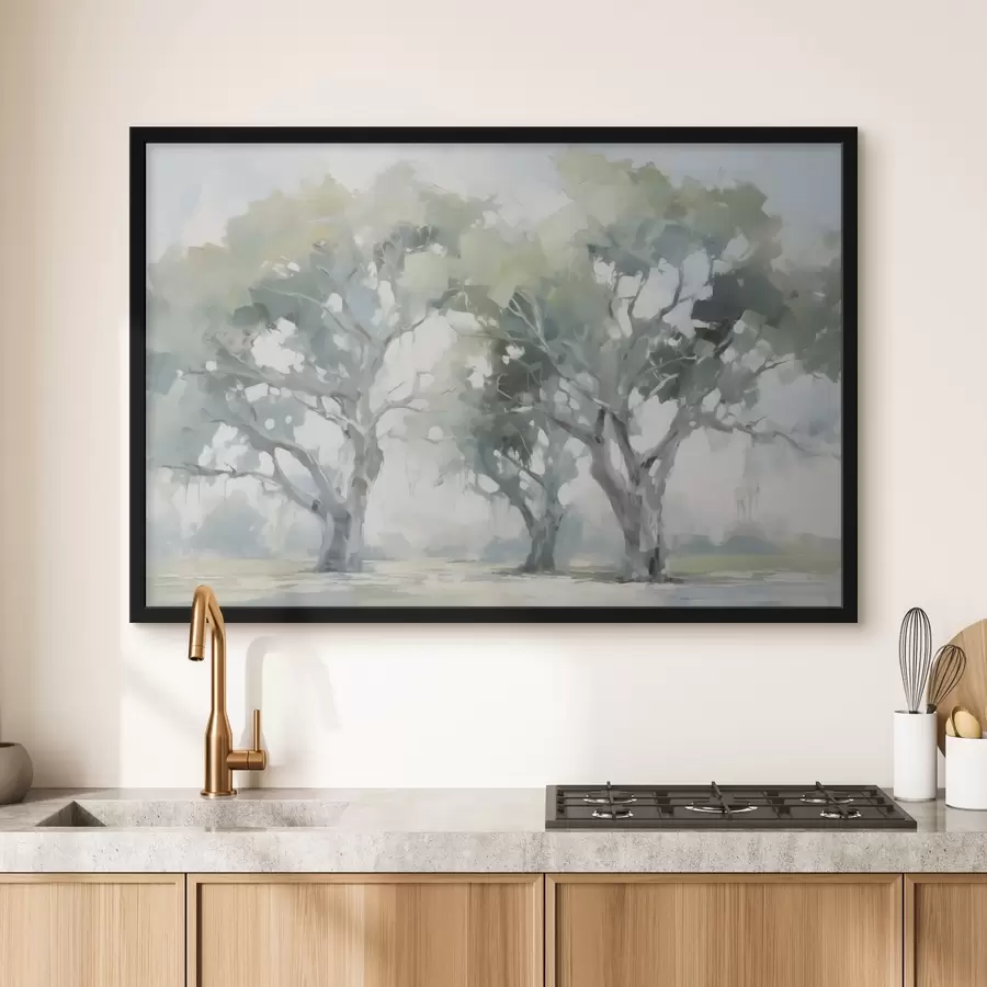 fototapet Pictură imitație Oak Grove f44695