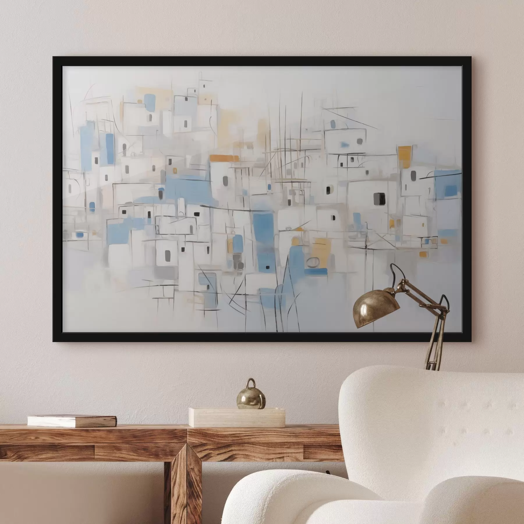 fototapet Acasă pictură abstractă imitație f44699