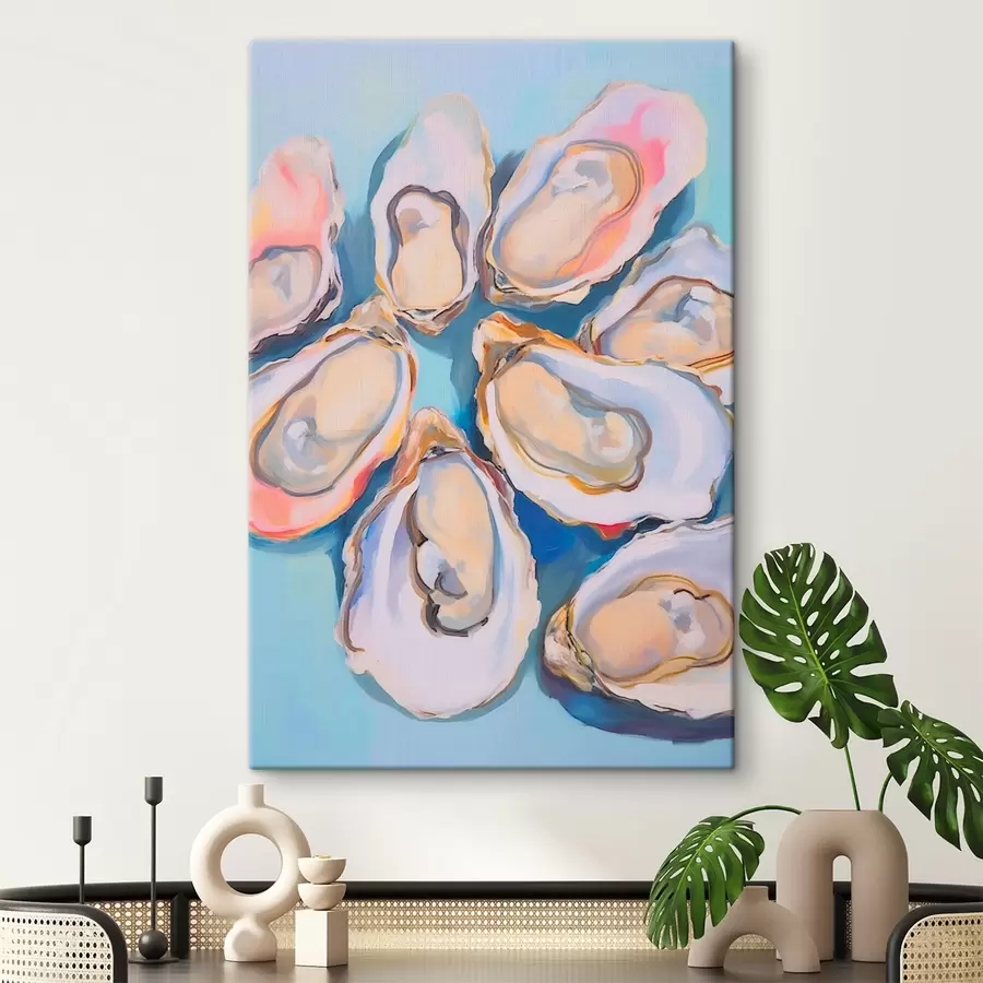 Tablouri Scoici de stridii pe plajă s44734