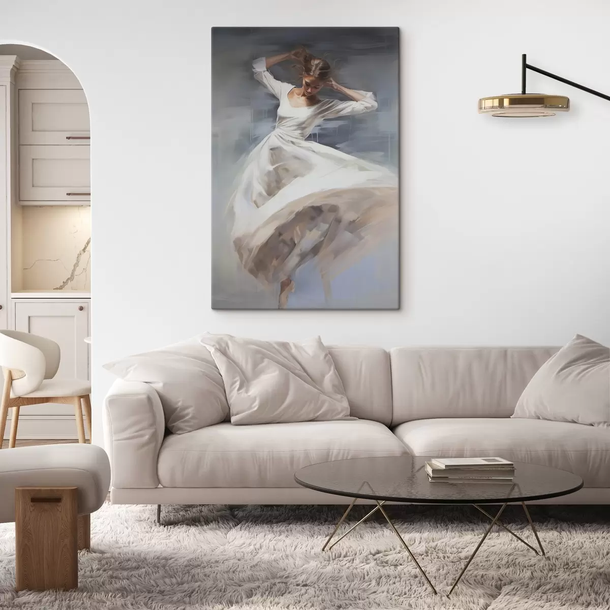 Tablouri Dansatoare în tonuri moi s44751