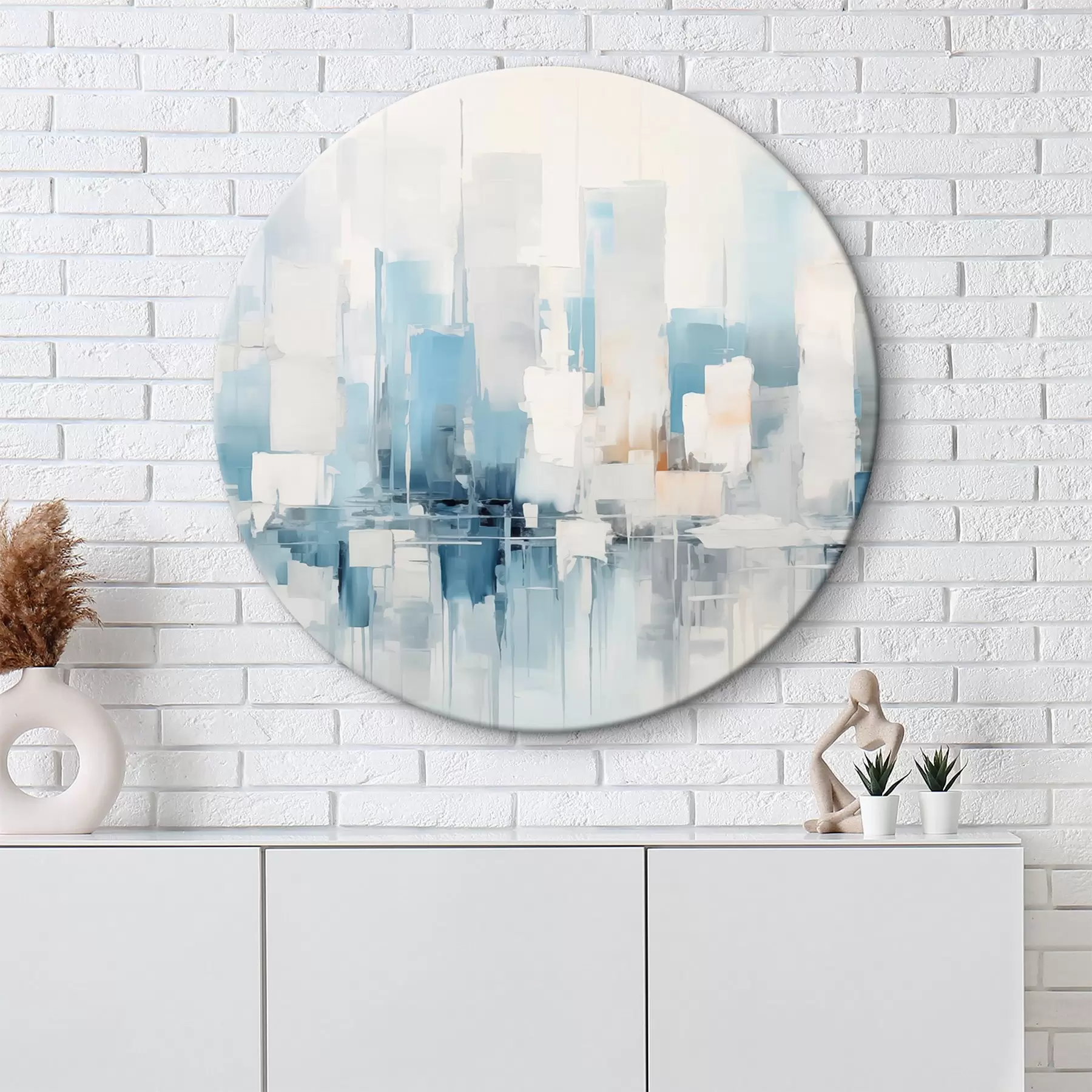 Tablouri Pictura abstractă de imitație a orașului r44768