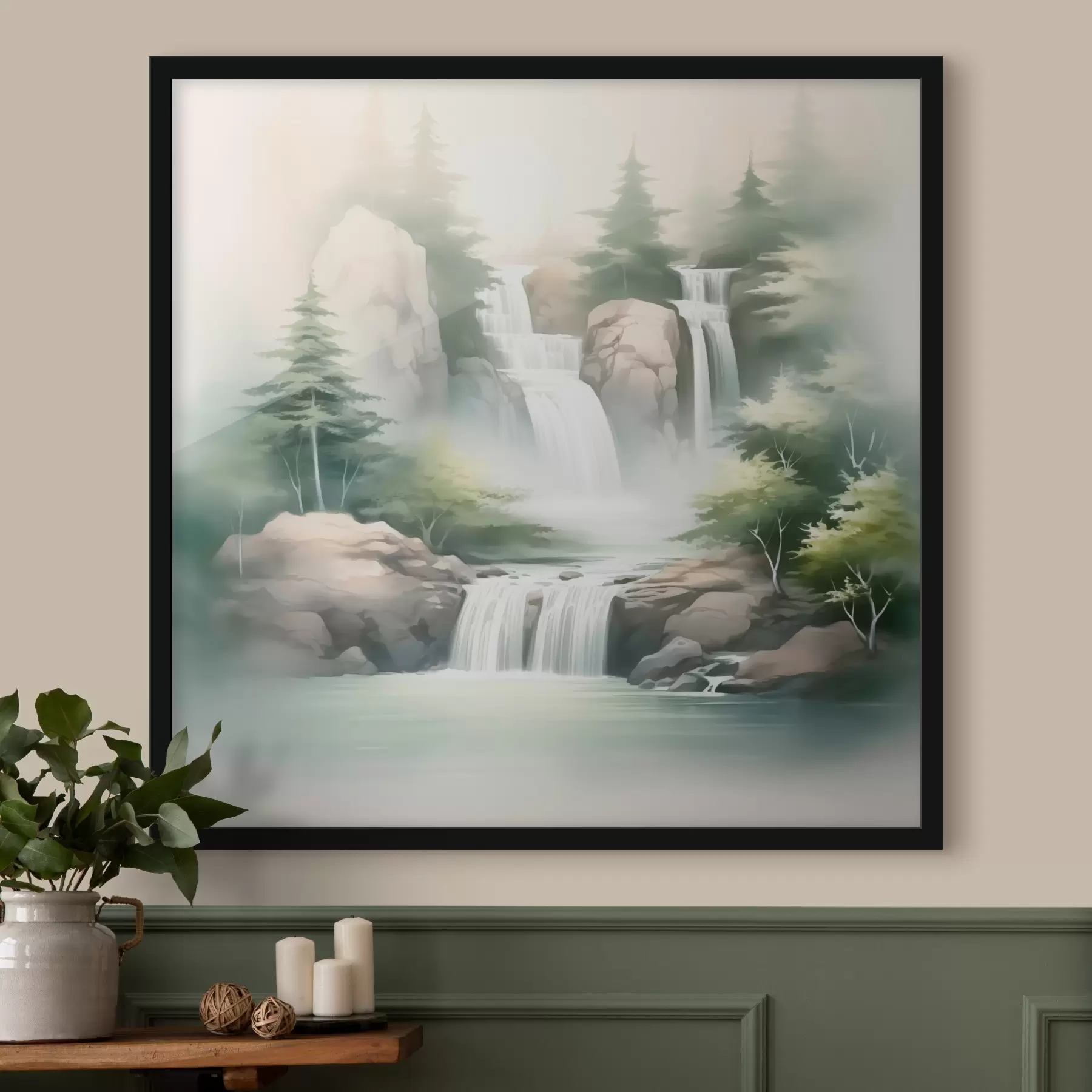 fototapet Acuarelă imitație acuarelă f44777