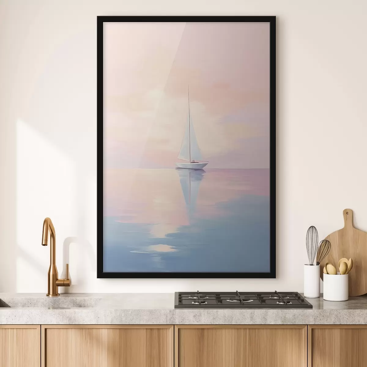 Poster Yacht în mare f44798