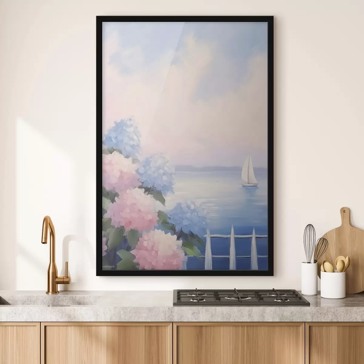 Poster Tufe de hortensii f44805