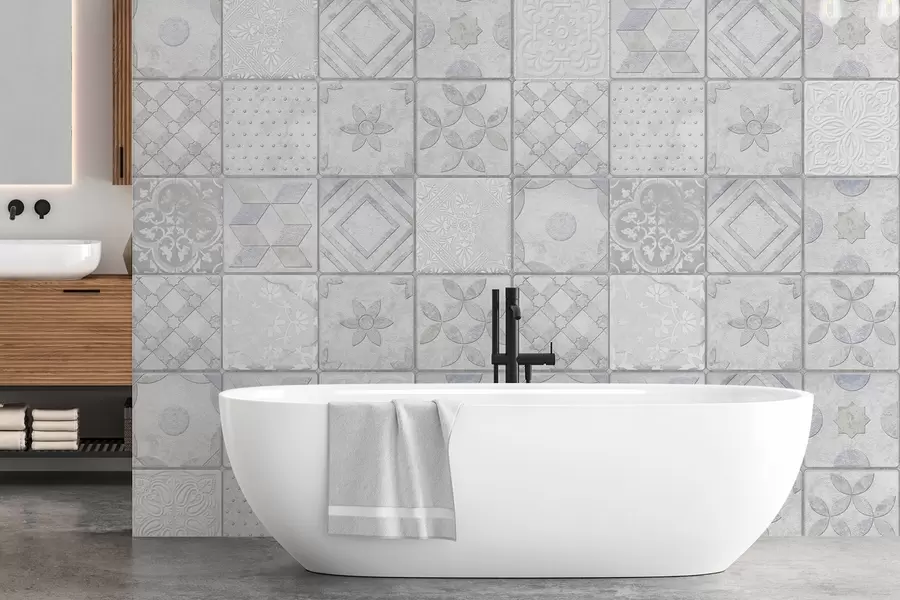 fototapet Model geometric w04173