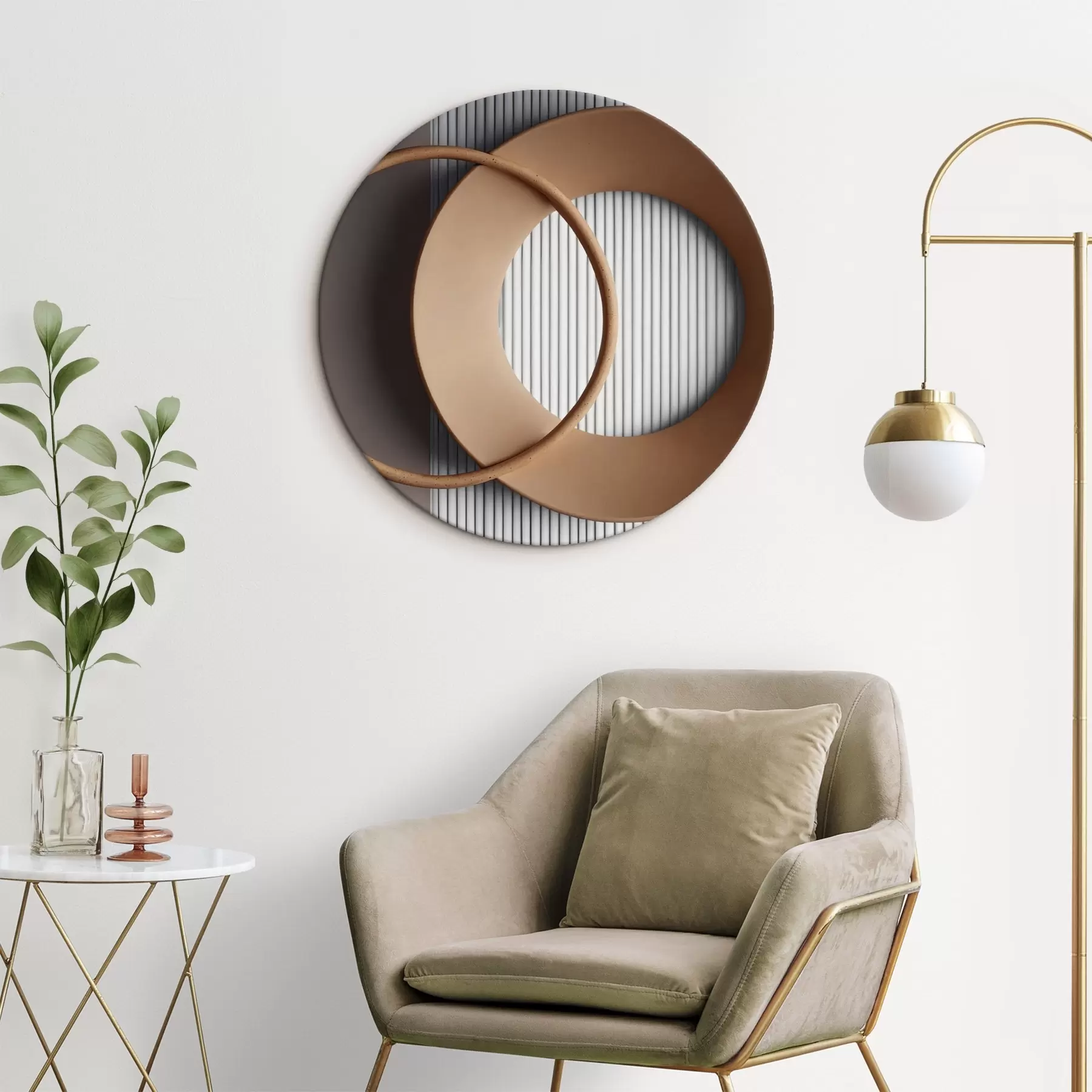 Tablouri Lanț muntos cețos cu culori stinse r44901