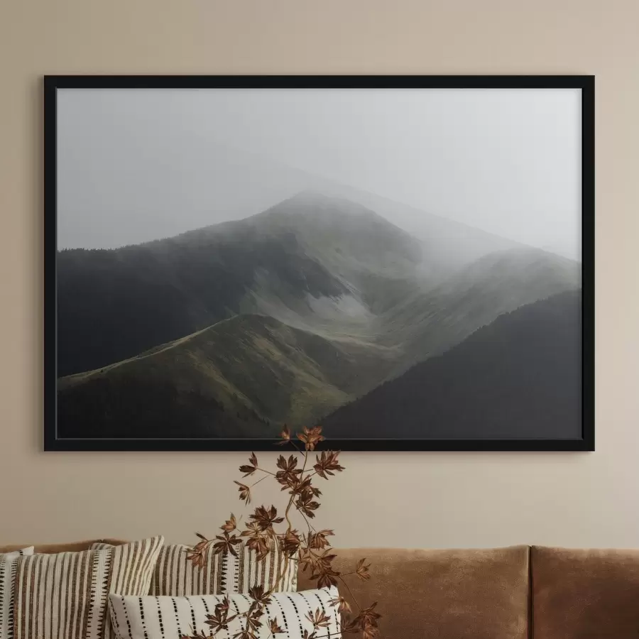 fototapet Statui de piatră Moai pe Insula Paștelui la apus de soare f44900