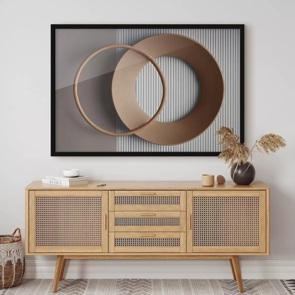 Poster Lanț muntos cețos cu culori stinse f44901