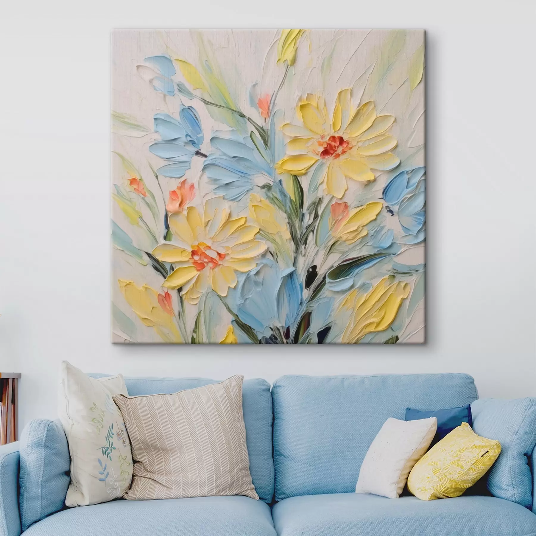 Tablouri Buchet abstract de flori s44832