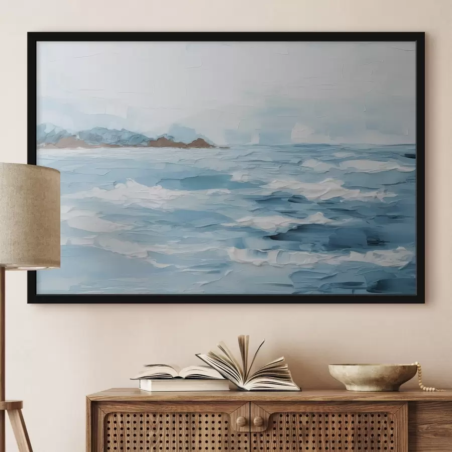 fototapet Pictura imitație de mare f44820