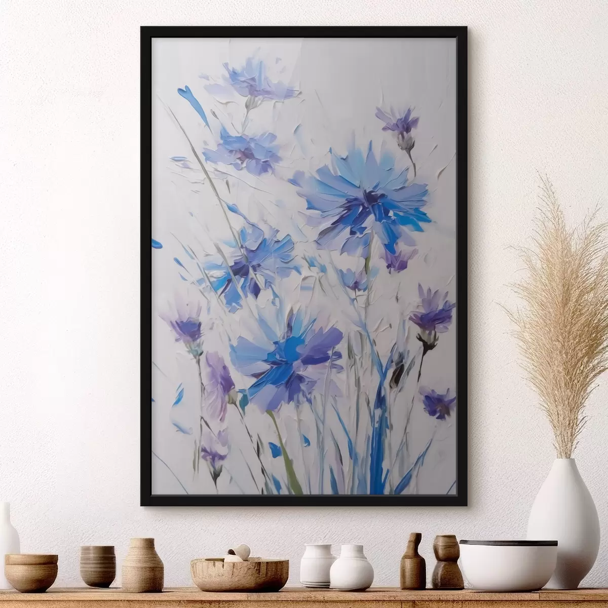 Poster Cornflowers pictura imitație f44831