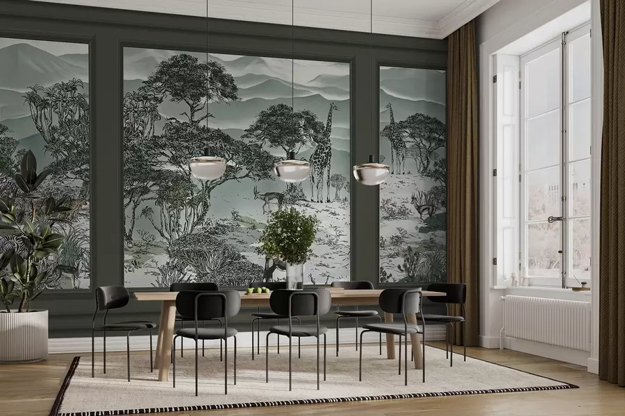 fototapet Animale africane w09230v1