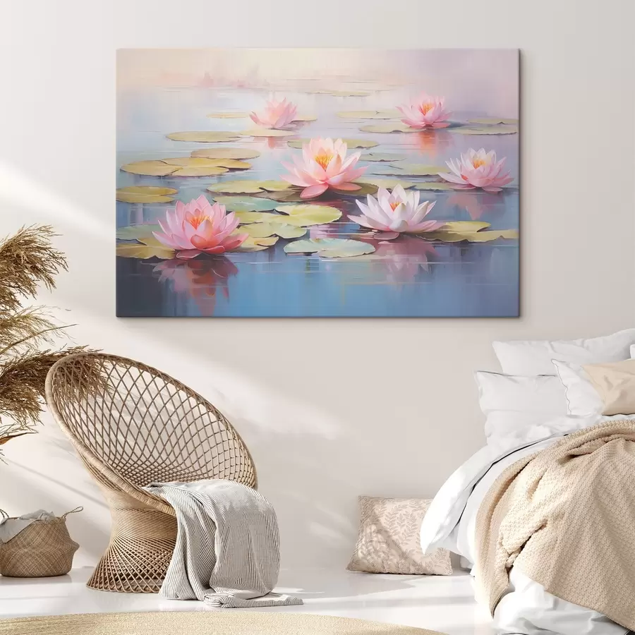 Tablouri Lotuși pe apă s44909