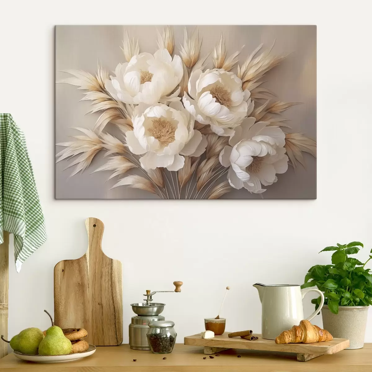 Tablouri Peonii cu spikelets s44913