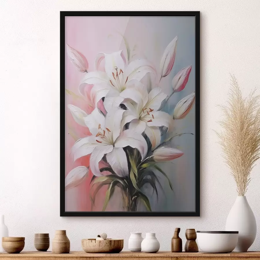 fototapet Crini albi f44904