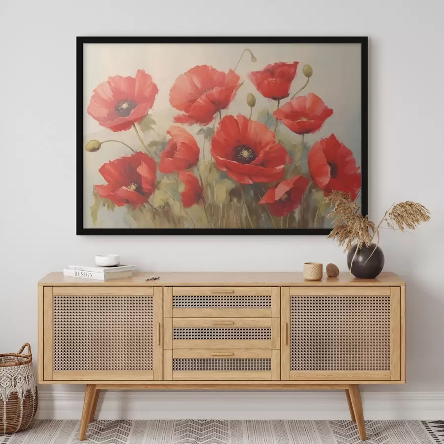 fototapet Mac roșu f44905