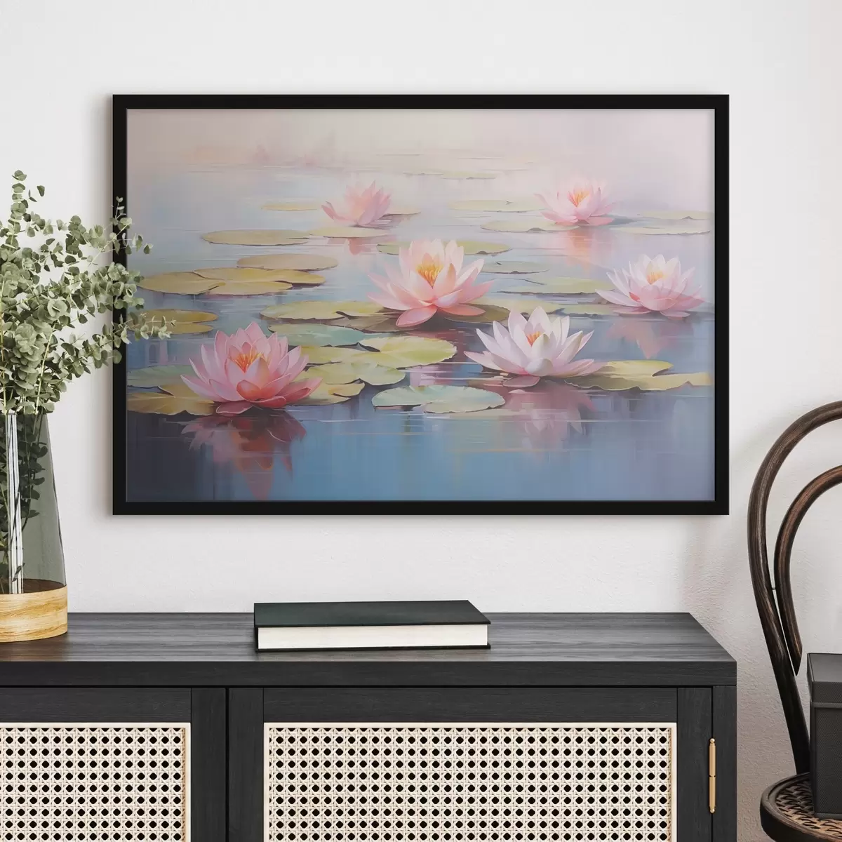 Poster Lotuși pe apă f44909