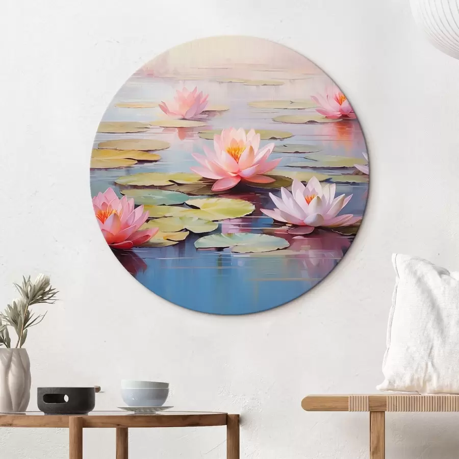 Tablouri Lotuși pe apă r44909