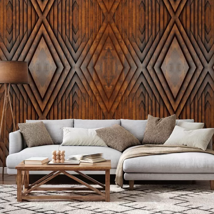 fototapet imitație de panouri din lemn w04168v1