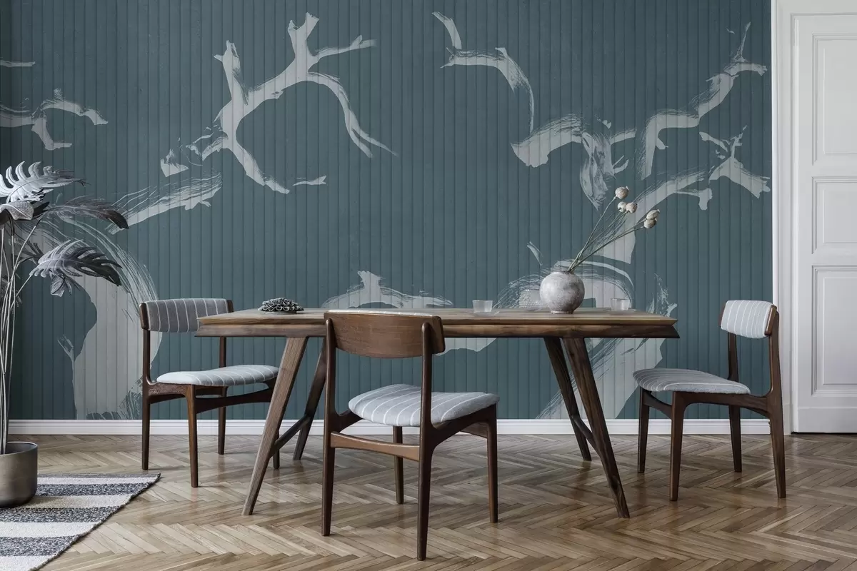 fototapet Siluete grațioase de copac w04131v2