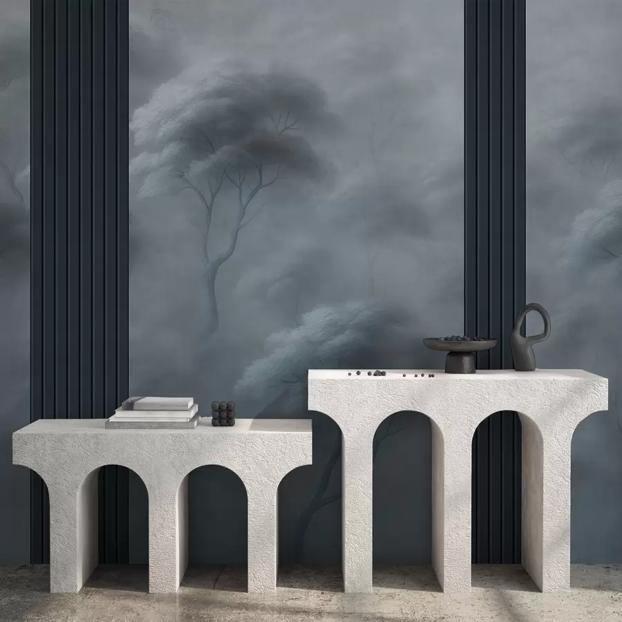 fototapet Pădurea se întâlnește cu panoul de artă w04187v2