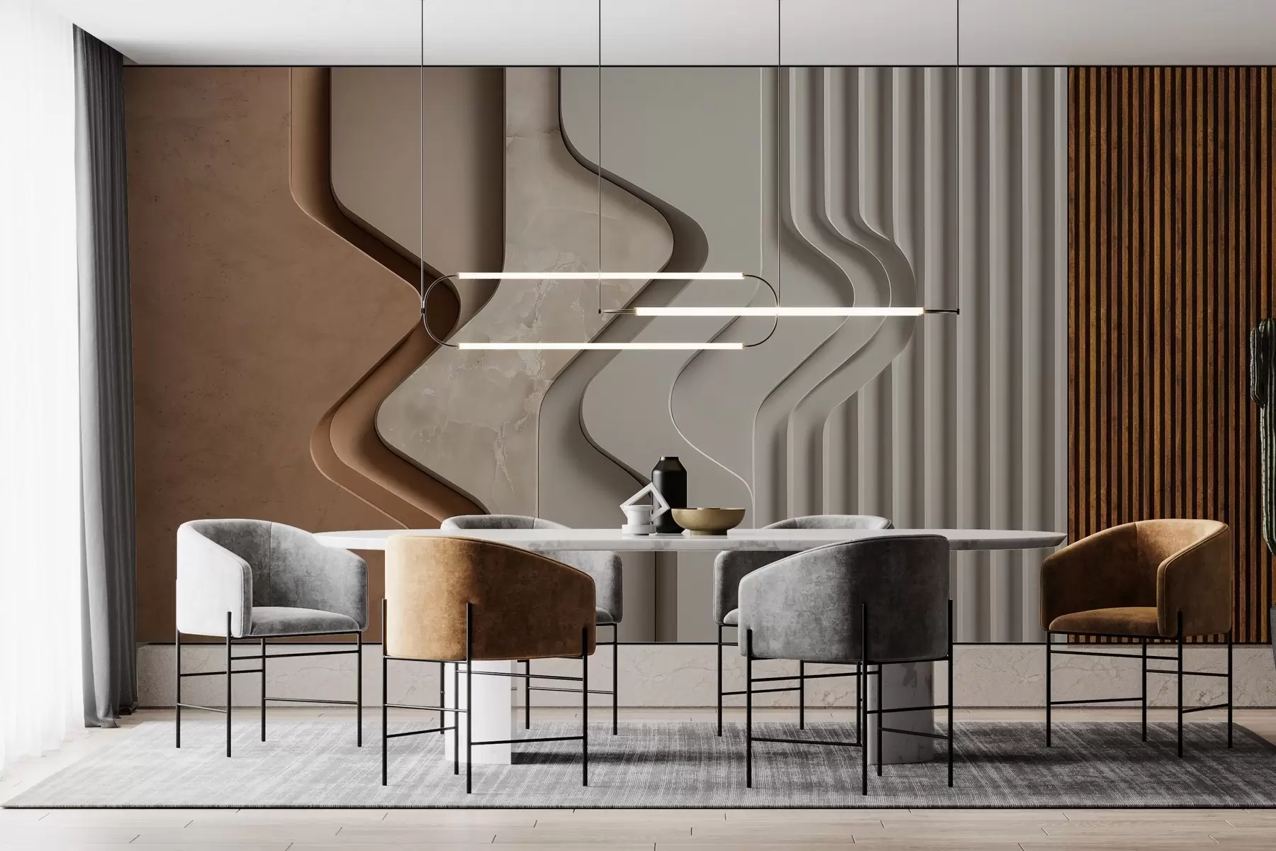 fototapet Iluzii texturale w04188