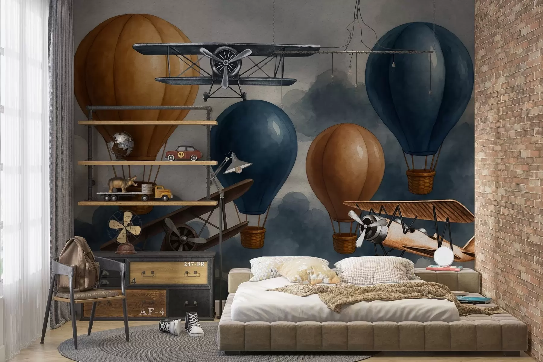 fototapet Zboruri și vise plutitoare w04189