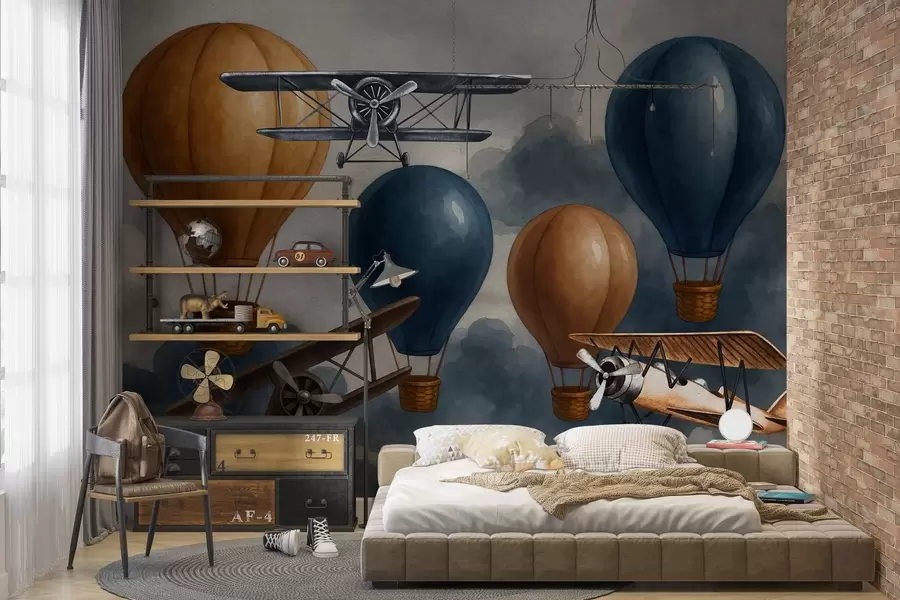 fototapet Zboruri și vise plutitoare w04189