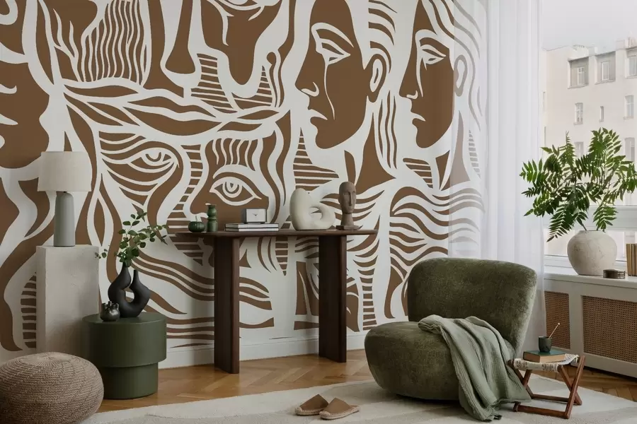 fototapet Anatomie abstractă w04191v1