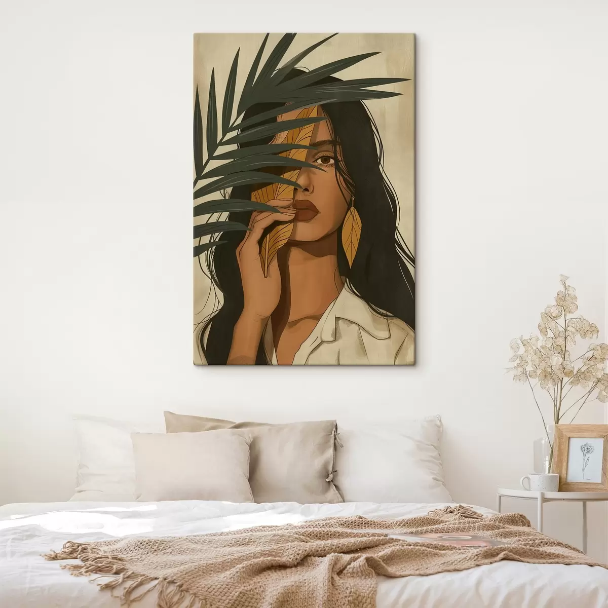 Tablouri Față ascunsă în spatele frunzelor s44960