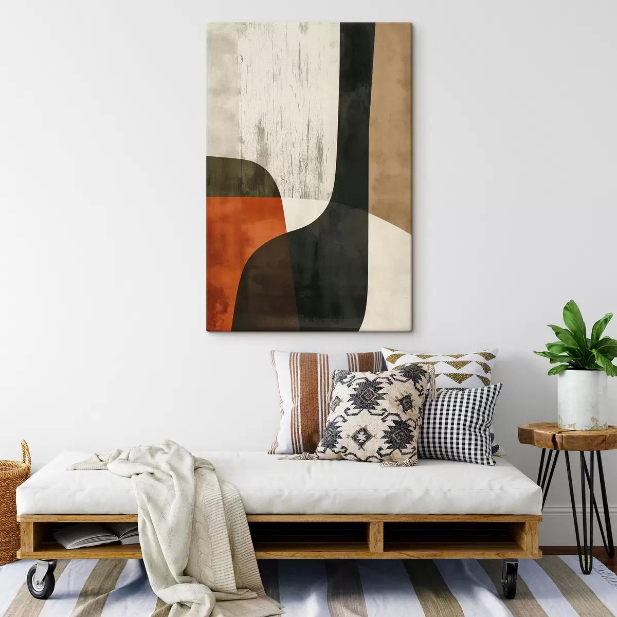 Tablouri Lovituri de vopsea multicolore s44968