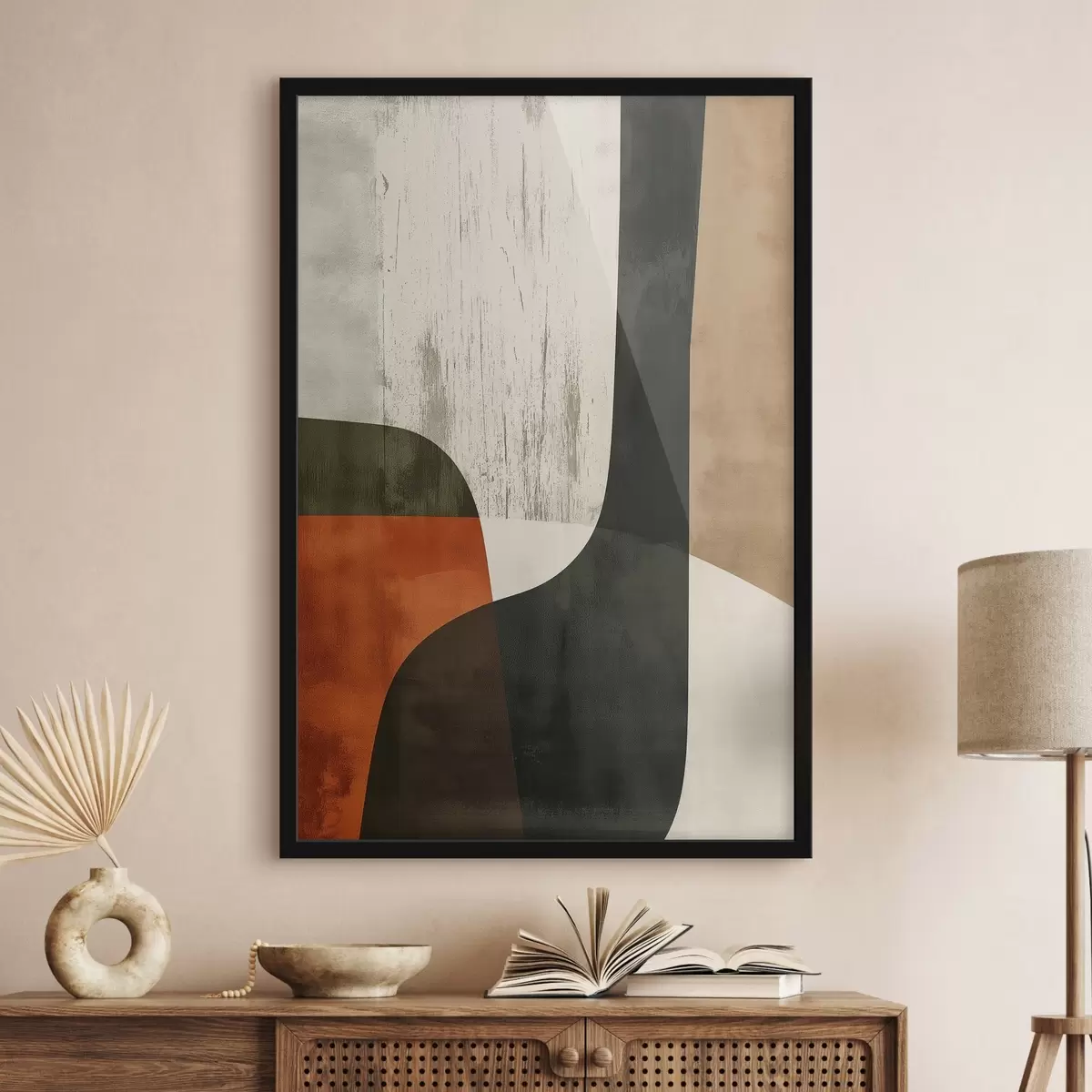 Poster Lovituri de vopsea multicolore f44968