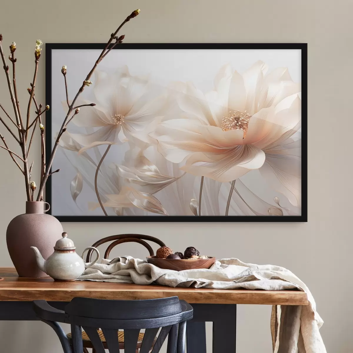 Poster Flori de piersici delicate f44836