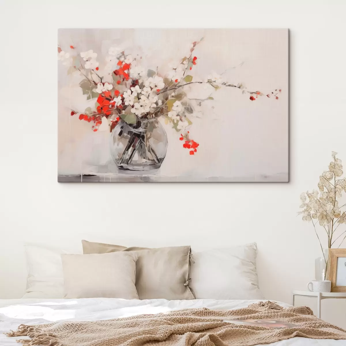 Tablouri Compoziție florală delicată în stil acuarelă s44948