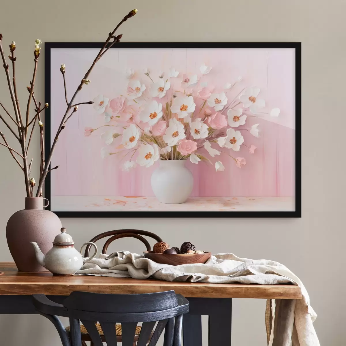 Poster Buchet delicat în stil decorativ modern f44950