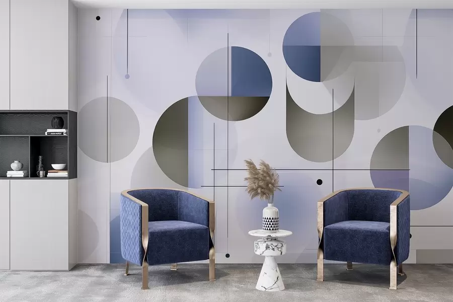 fototapet Forme geometrice abstracte w04220v1