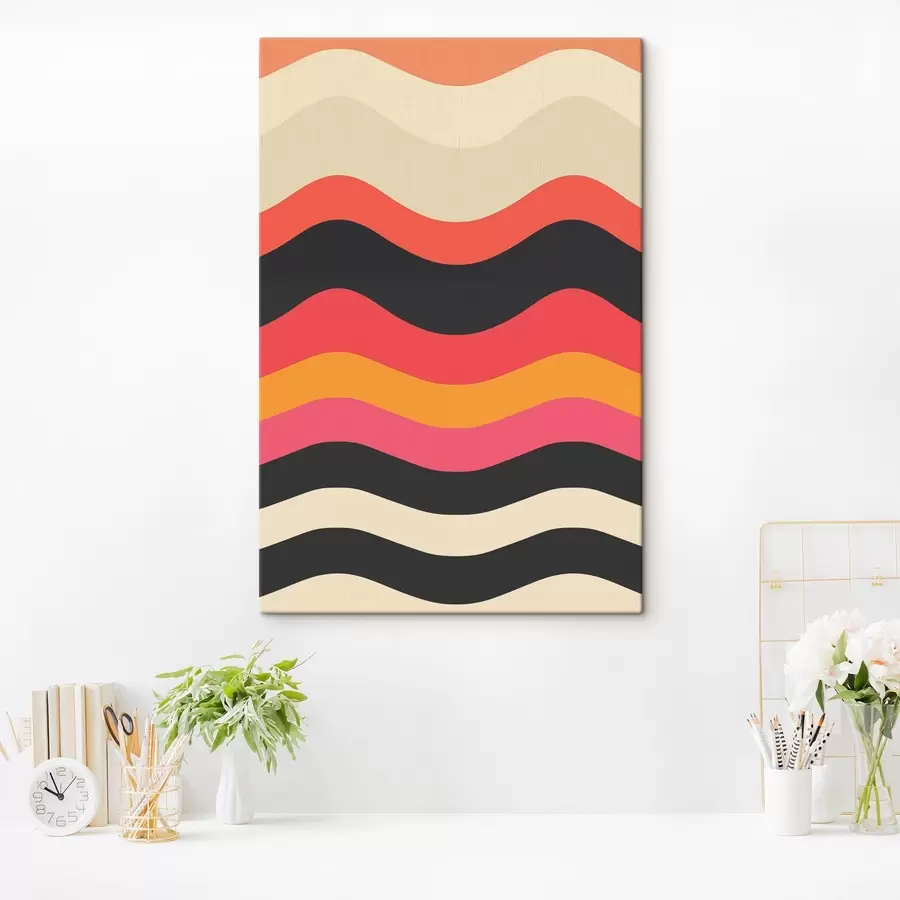 Tablouri Model abstract ondulat s45005