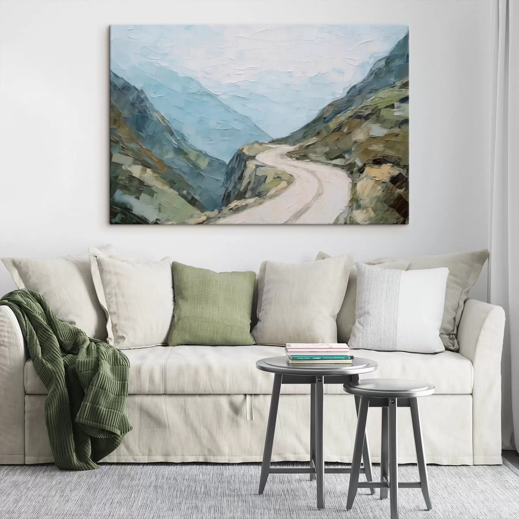 Tablouri Drum printre munți s45018