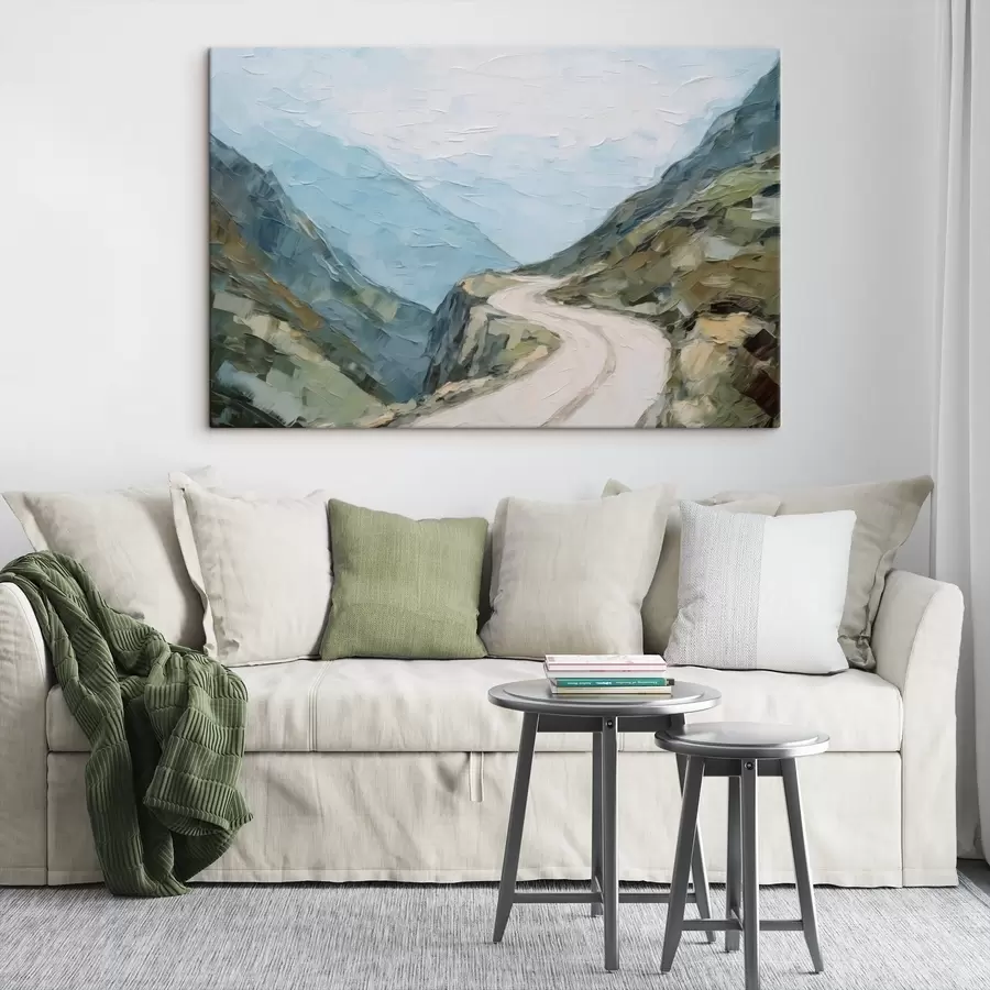 Tablouri Drum printre munți s45018