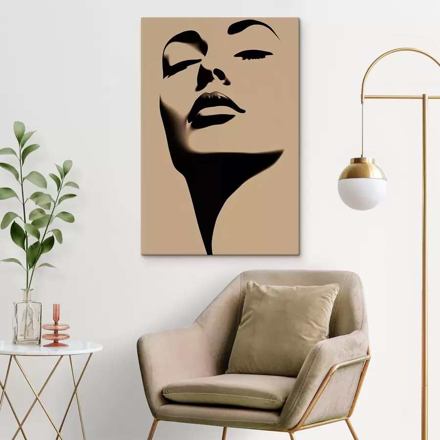 Tablouri Silueta feței unei femei s45071