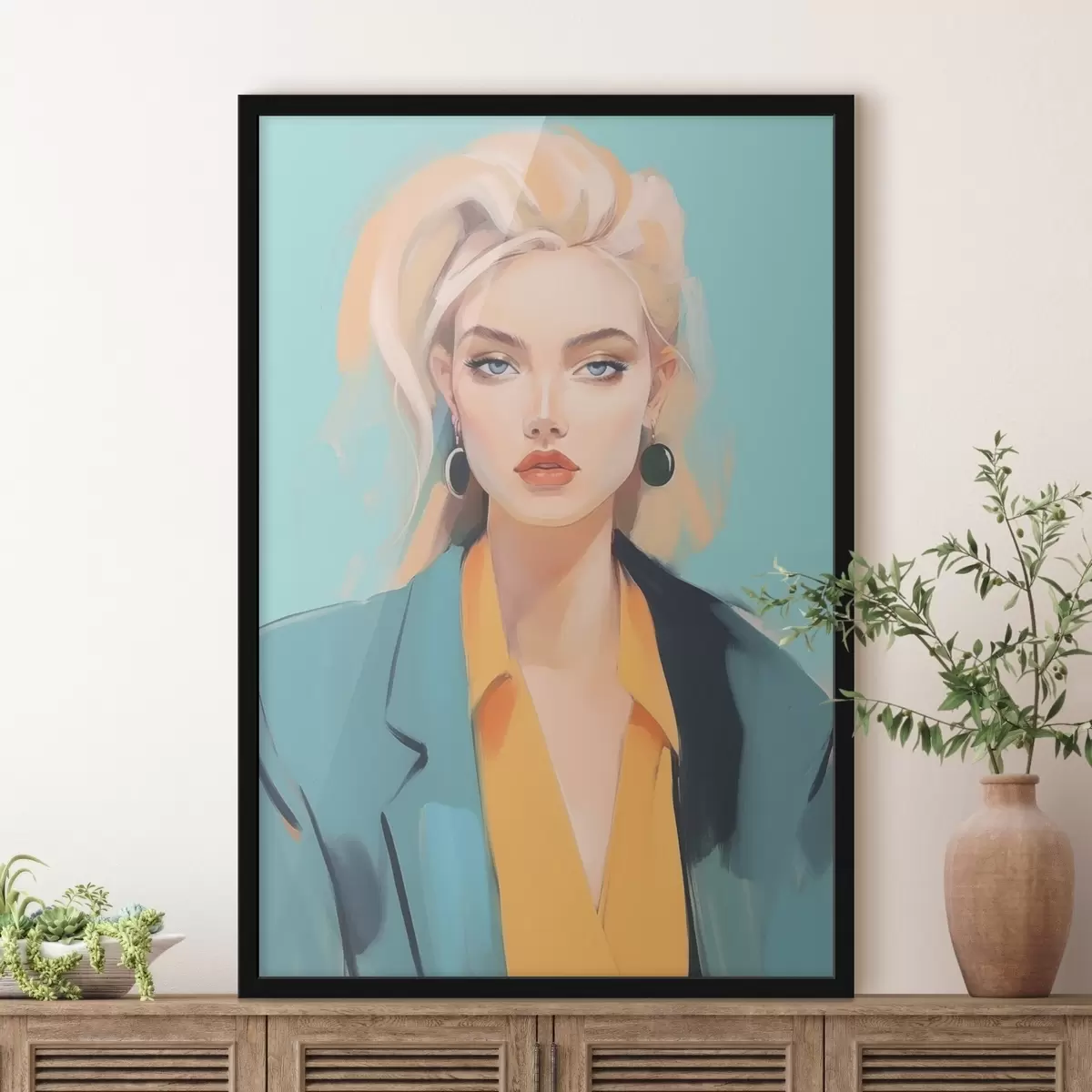 Poster Portret de femeie f45072