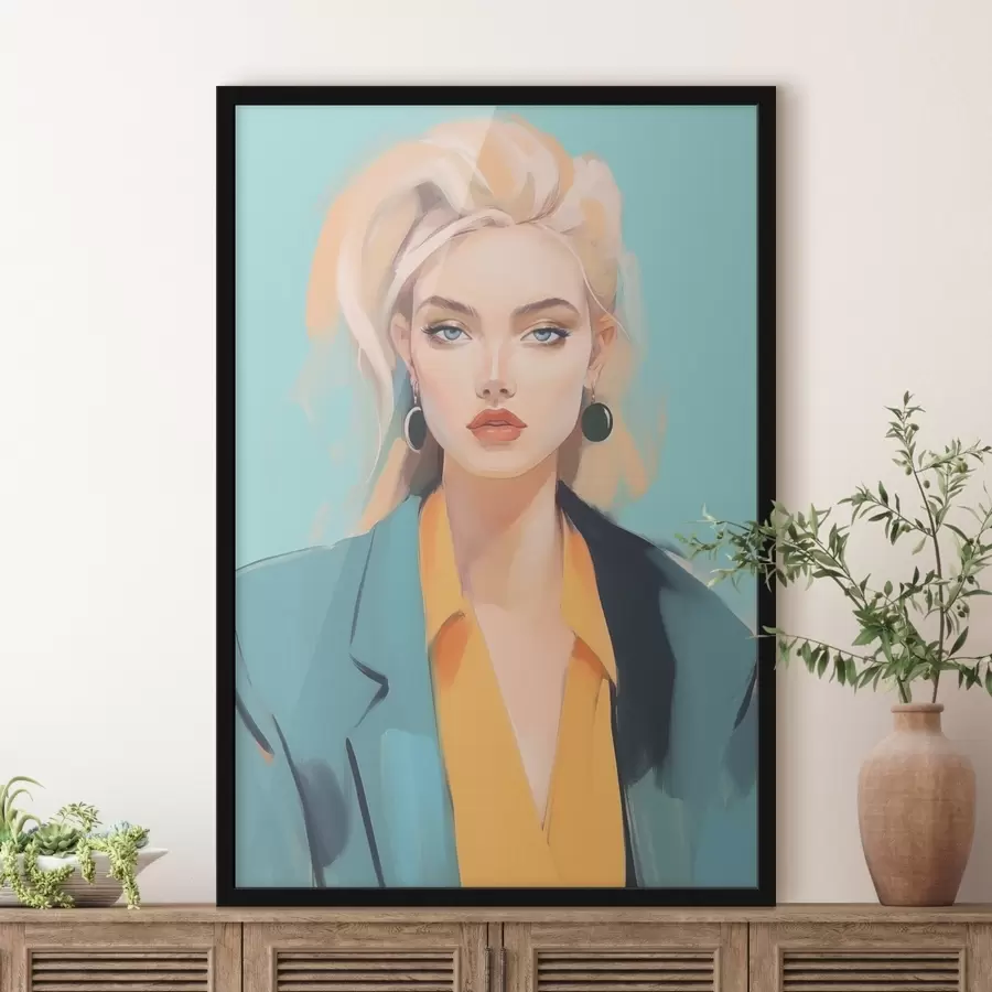 fototapet Portret de femeie f45072