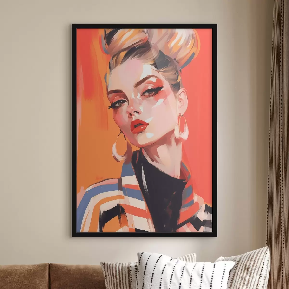 Poster Femeie strălucitoare f45080